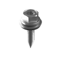 Zelftappende plaatschroef 6,0 x 25mm SW10 HEX/T30