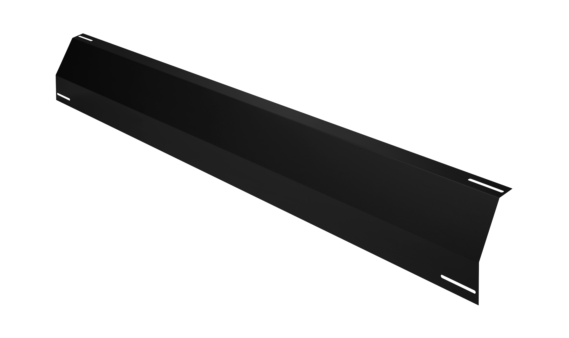 Winddeflector achter 2100 zwart