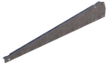 Winddeflector rechts Portrait zwart