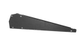 Winddeflector links zwart (basisprofiel 1030-1077mm)